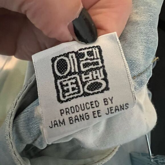 Jambangee Denim Flared Light Jeans w/ Side Slits - 28 - Picture 6 of 6